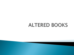 ALTERED BOOKS