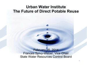Fran Spivy - Urban Water Institute, Inc.