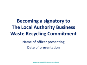 developed a presentation