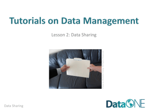 Data Sharing