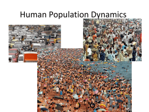 Human Population Dynamics