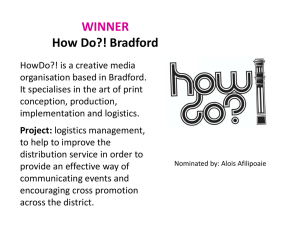 WINNER How Do?! Bradford
