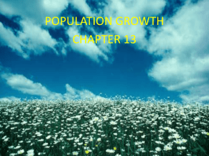 Population Growth: Exponential & Logistic Models