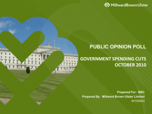 Government departments that should be protected from spending cuts