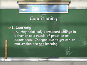classical conditioning
