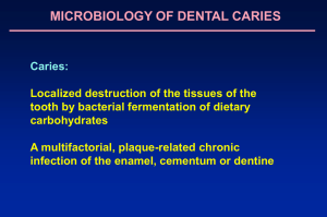 Microbiology of Caries
