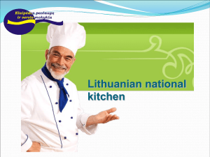 Lithuanian kitchen