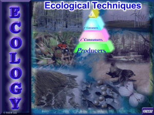 2. Ecological Techniques
