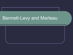 Bennett-levy and marteau (2011) nm