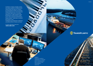 Our mission - Transatlantic