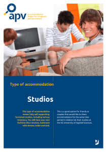 Studios - Accommodation Portal Vlissingen