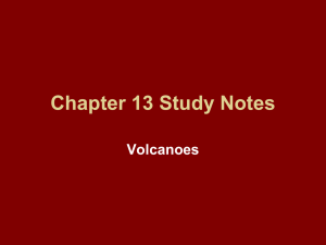 Volcanoes Study Notes: Types, Eruptions, and Formations