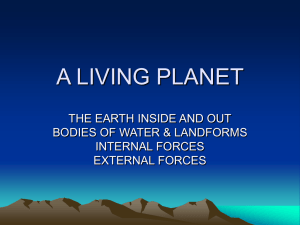 A LIVING PLANET