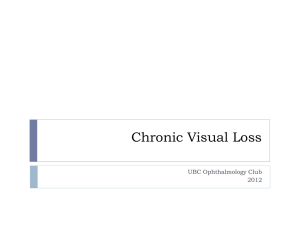 Chronic Visual Loss