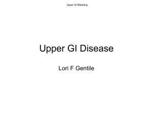 Upper GI Disease