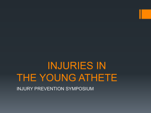 LOWER EXTREMITY INJURIES