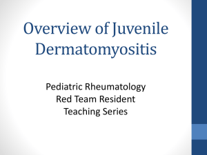 Juvenile Dermatomyositis Overview: Symptoms, Diagnosis & Treatment