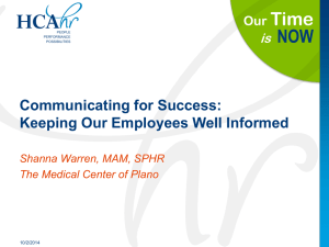 Shanna Warren – Communicating for Success