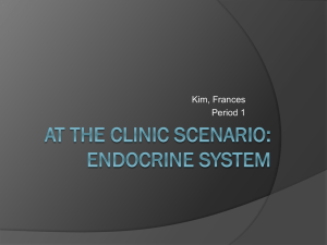 Cushing Syndrome & Endocrine Glands Presentation