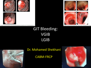 GI Bleeding