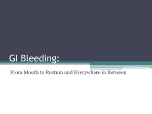 GI Bleed