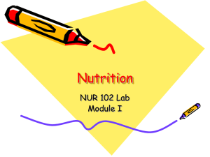 Nutrition