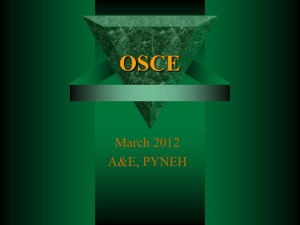 OSCE (Answer)