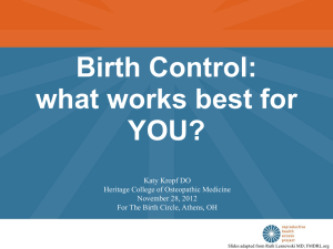 by Dr. Katy Kropf of University Medical Associates
