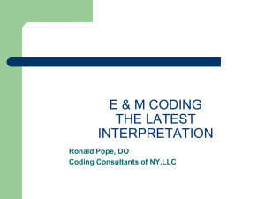 Coding