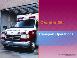 Ambulance Transport Operations: EMT Guide