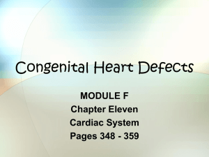 Congenital Heart Defects - Macomb