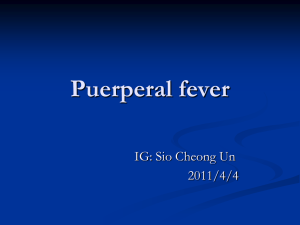 Puerperal Fever: Postpartum Infection Overview
