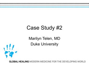 Case Study #2 - Global Healing