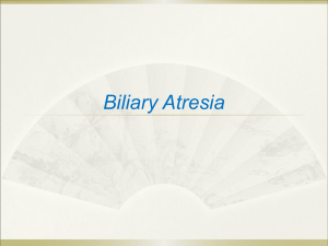 Biliary Atresia