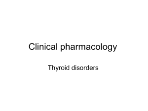 thyroid disorder