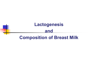 DOWNLOAD Lactogenesis and Composition of Breast Milk