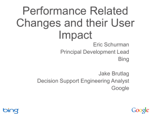 Web Performance: Server Delays, Page Weight, Rendering