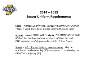 Required Equipment Rule 4-1-1c