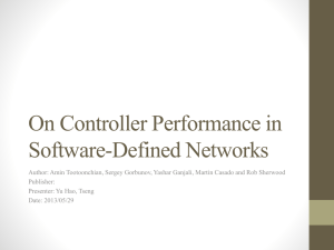OpenFlow: Enabling Innovation in Campus Networks