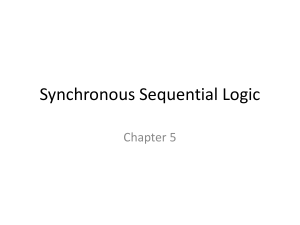 Chapter 5 Synchronous Sequential Logic