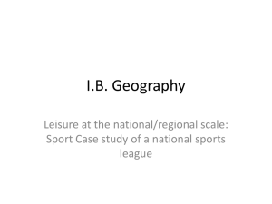 I.B. Geography * CJD International School Braunschweig