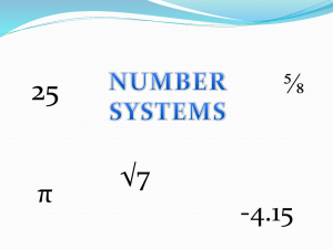 Whole numbers - Math GR. 6-8