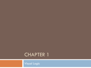 Visual Logic: Intro to Programming & Algorithm Design