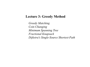Greedy - It works!