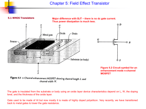 NMOS Transistor Fundamentals: Operation and Characteristics