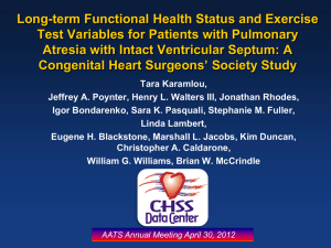 AATS Annual Meeting April 30, 2012.