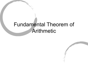 FTArithmetic