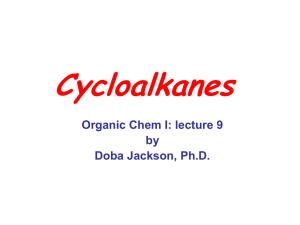 Cycloalkanes: Naming, Isomerism & Stability - Organic Chemistry