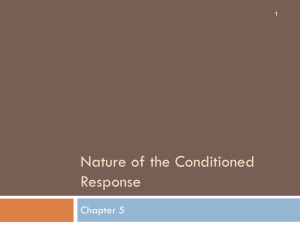 Theories and Applications of Pavlovian Conditioning