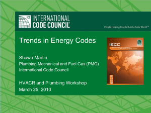 Trends in Energy Codes